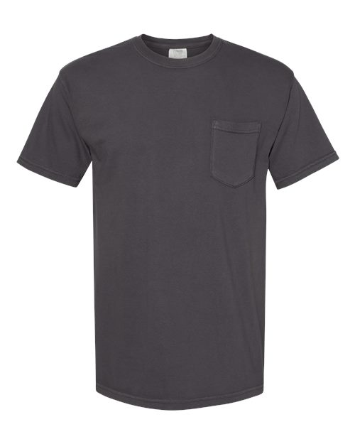 Comfort Colors Unisex Garment-Dyed Heavyweight Pocket T-Shirt 6030 - Graphite