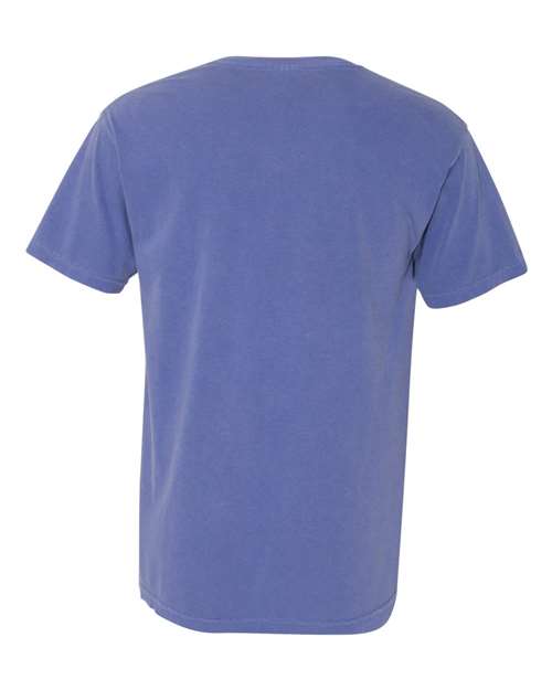 Comfort Colors Unisex Garment-Dyed Heavyweight Pocket T-Shirt 6030 - Periwinkle