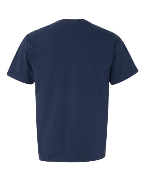 Comfort Colors Unisex Garment-Dyed Heavyweight Pocket T-Shirt 6030 - True Navy