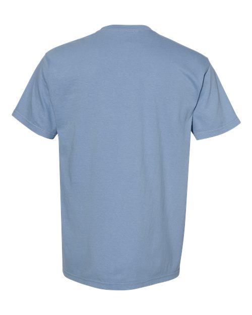 Comfort Colors Unisex Garment-Dyed Heavyweight Pocket T-Shirt 6030 - Washed Denim
