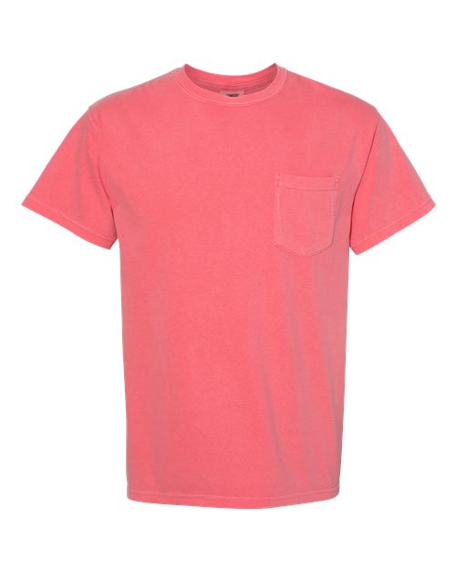 Comfort Colors Unisex Garment-Dyed Heavyweight Pocket T-Shirt 6030 - Watermelon