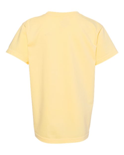 Comfort Colors Youth Garment-Dyed Heavyweight T-Shirt 9018 - Butter