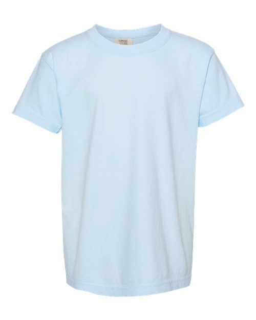 Comfort Colors Youth Garment-Dyed Heavyweight T-Shirt 9018 - Chambray