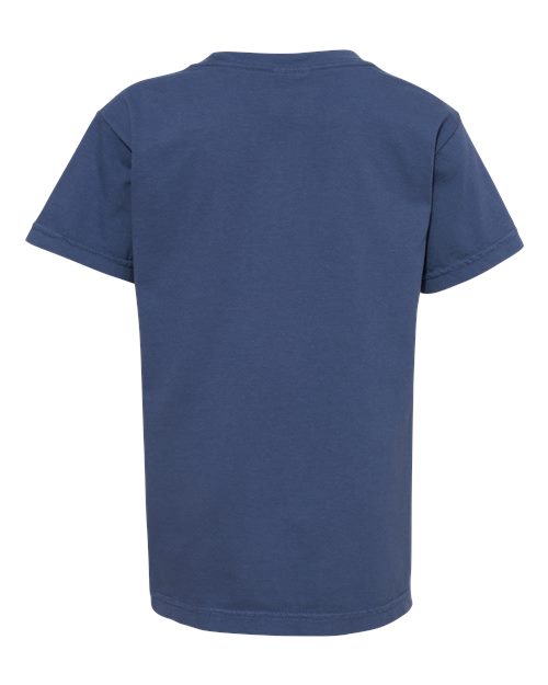 Comfort Colors Youth Garment-Dyed Heavyweight T-Shirt 9018 - China Blue