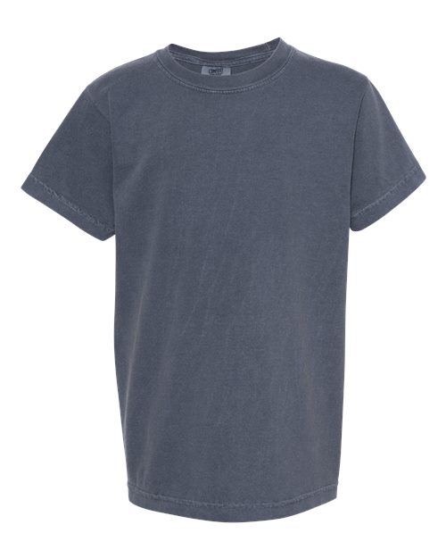 Comfort Colors Youth Garment-Dyed Heavyweight T-Shirt 9018 - Denim