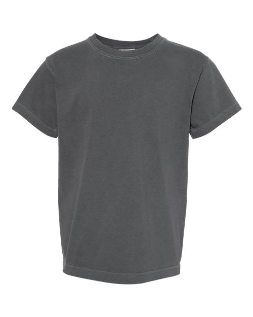 Comfort Colors Youth Garment-Dyed Heavyweight T-Shirt 9018 - Pepper