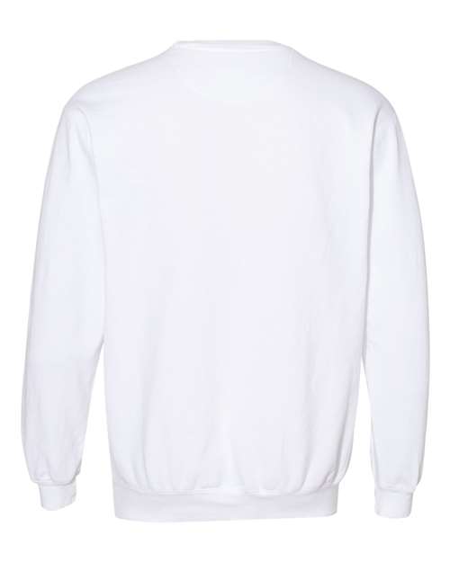 Comfort Colors Unisex Garment-Dyed Crewneck Sweatshirt 1566 - White