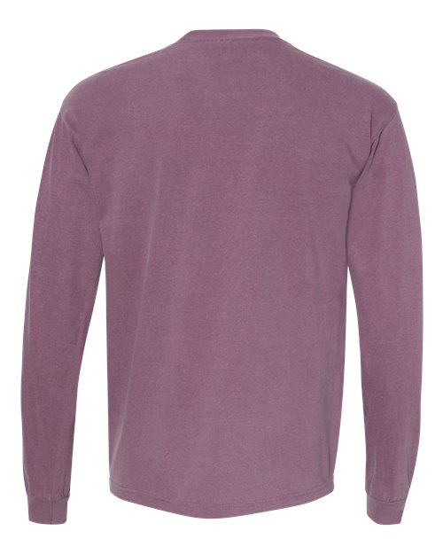 Comfort Colors Unisex Garment-Dyed Heavyweight Long Sleeve Pocket T-Shirt 4410