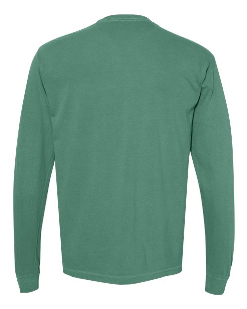 Comfort Colors Unisex Garment-Dyed Heavyweight Long Sleeve Pocket T-Shirt 4410