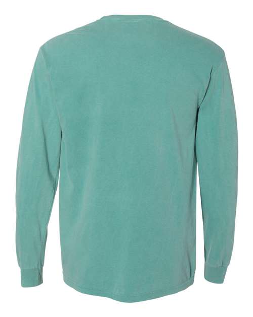 Comfort Colors Unisex Garment-Dyed Heavyweight Long Sleeve Pocket T-Shirt 4410