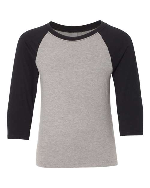 Next Level Youth CVC Three-Quarter Sleeve Raglan T-Shirt 3352