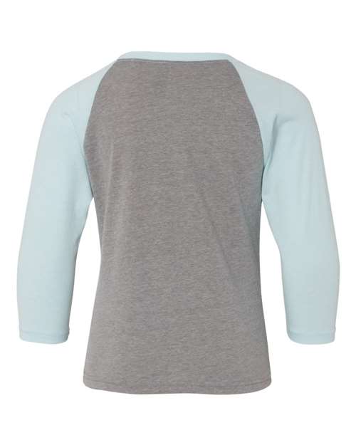 Next Level Youth CVC Three-Quarter Sleeve Raglan T-Shirt 3352