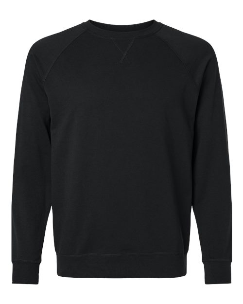 Next Level Unisex Laguna Raglan Crewneck Sweatshirt 9000
