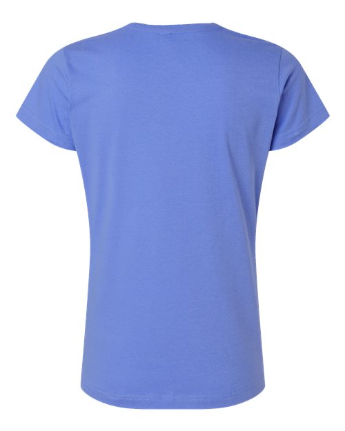 LAT Women's Fine Jersey Tee 3516 - Carolina Blue
