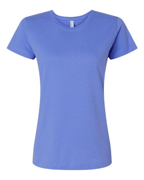LAT Women's Fine Jersey Tee 3516 - Carolina Blue