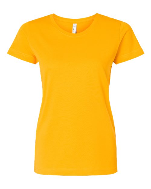 LAT Women's Fine Jersey Tee 3516 - Gold