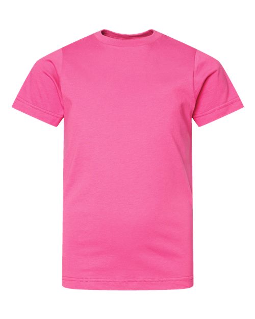 LAT Youth Fine Jersey Tee 6101 - Raspberry