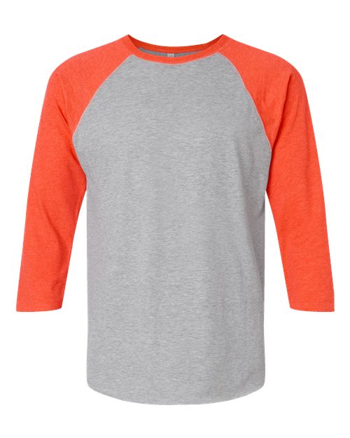 LAT Men's Baseball Fine Jersey Three-Quarter Sleeve Tee 6930