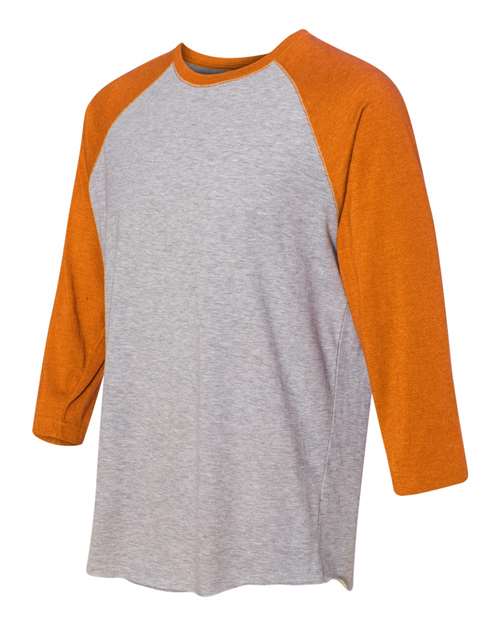LAT Men's Baseball Fine Jersey Three-Quarter Sleeve Tee 6930