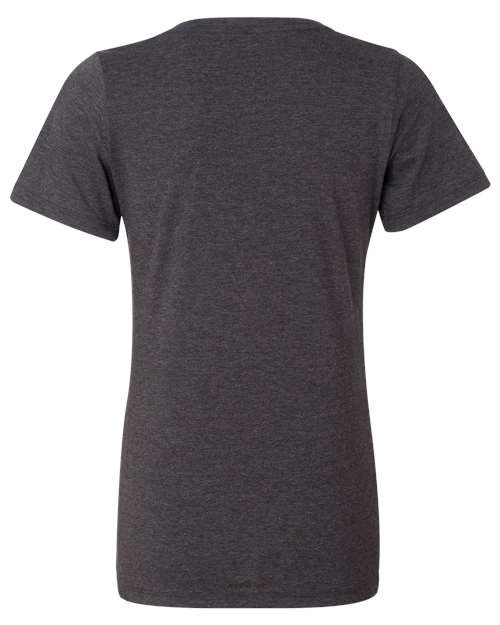 BELLA + CANVAS Women's Relaxed Heather CVC V-Neck Tee 6405CVC
