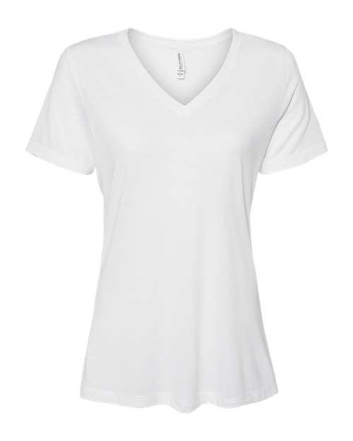 BELLA + CANVAS Women's Relaxed Triblend V-Neck Tee 6415
