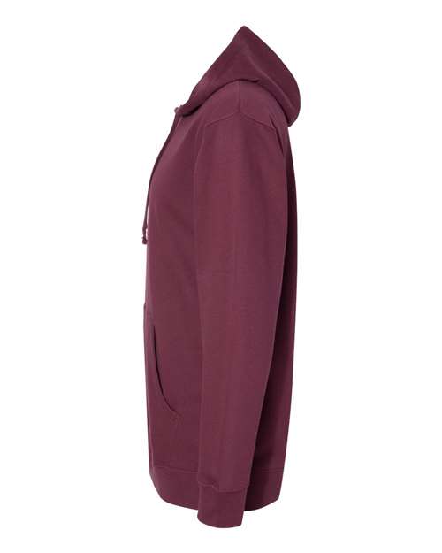 Independent Trading Co. Unisex Midweight Hooded Sweatshirt SS4500 - Maroon