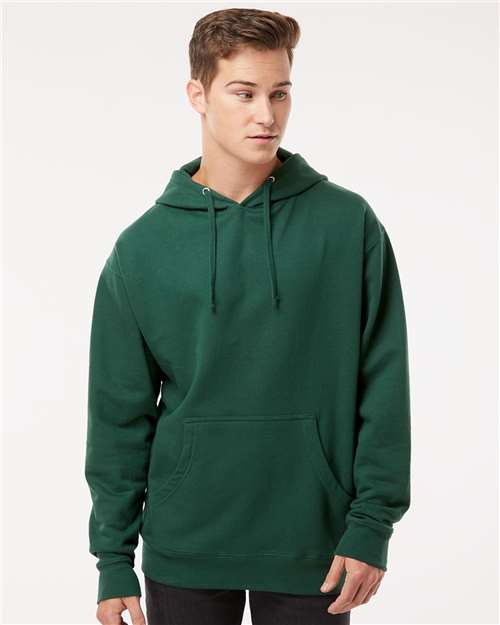 Independent Trading Co. Unisex Midweight Hooded Sweatshirt SS4500 - Forest Green