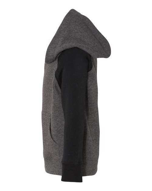 Independent Trading Co. Toddler Special Blend Hooded Raglan Sweatshirt PRM10TSB