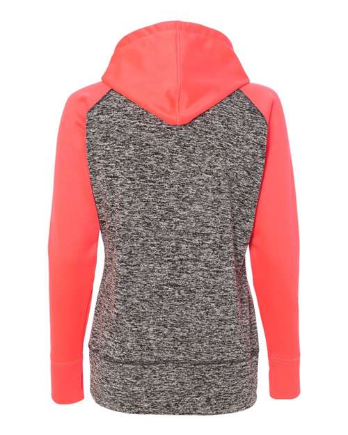 J. America Women’s Colorblocked Cosmic Fleece Hooded Sweatshirt 8618