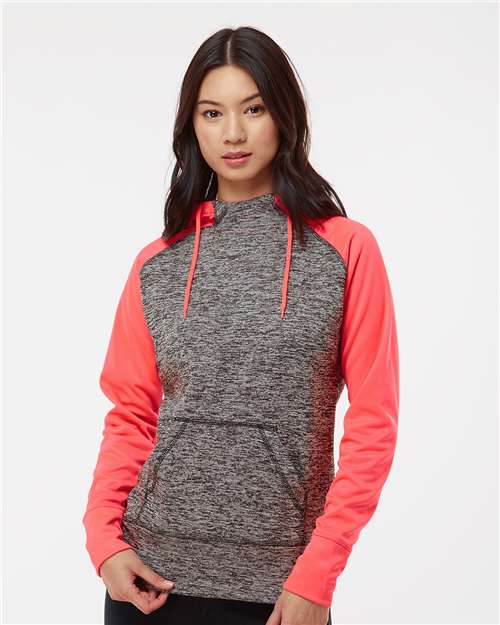 J. America Women’s Colorblocked Cosmic Fleece Hooded Sweatshirt 8618