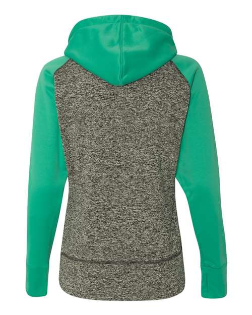 J. America Women’s Colorblocked Cosmic Fleece Hooded Sweatshirt 8618