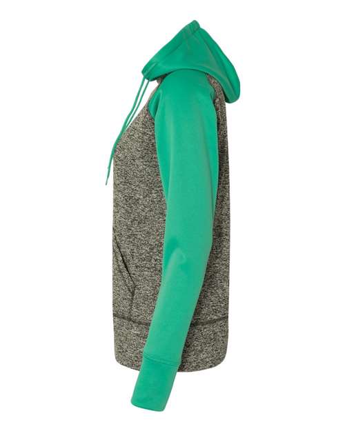 J. America Women’s Colorblocked Cosmic Fleece Hooded Sweatshirt 8618