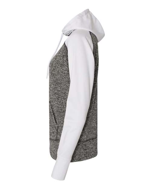 J. America Women’s Colorblocked Cosmic Fleece Hooded Sweatshirt 8618