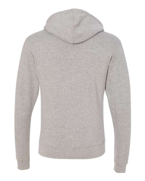 J. America Men's Triblend Fleece Hooded Sweatshirt 8871 - Grey Triblend