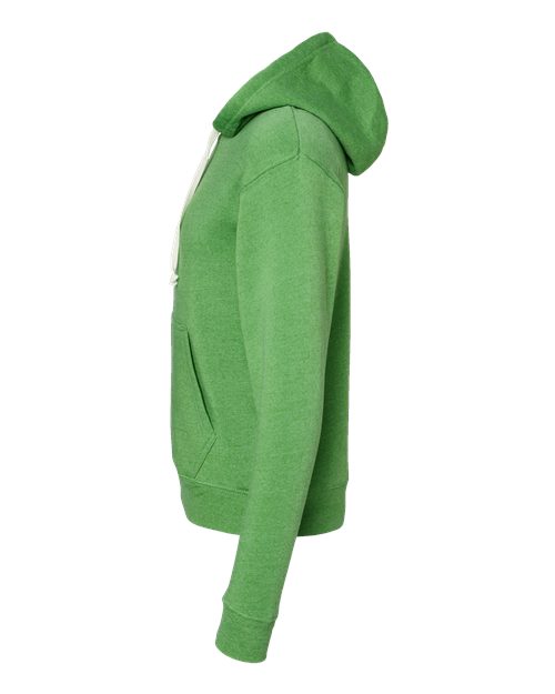 J. America Men's Triblend Fleece Hooded Sweatshirt 8871 - Green Triblend