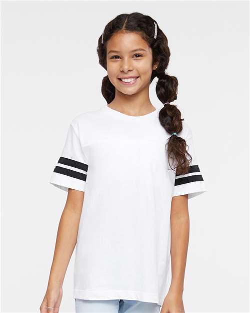 LAT Youth Football Fine Jersey Tee 6137