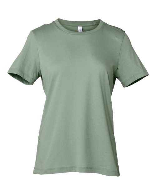 BELLA + CANVAS Women’s Relaxed Jersey Tee 6400 - Sage