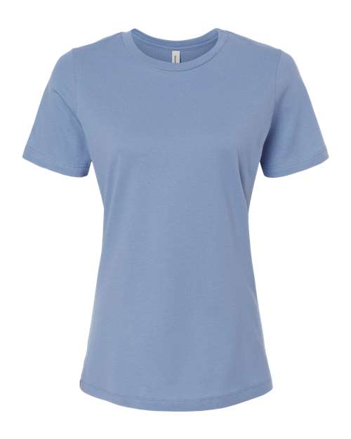 BELLA + CANVAS Women’s Relaxed Jersey Tee 6400 - Lavender Blue
