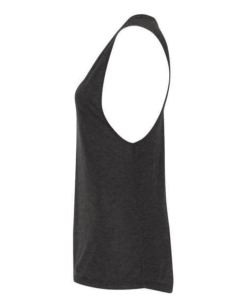 BELLA + CANVAS Women's Flowy Scoop Muscle Tank 8803