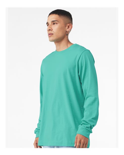 BELLA + CANVAS Unisex Jersey Long Sleeve Tee 3501 - Teal