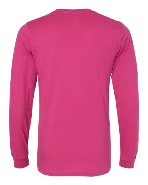 BELLA + CANVAS Unisex Jersey Long Sleeve Tee 3501 - Berry