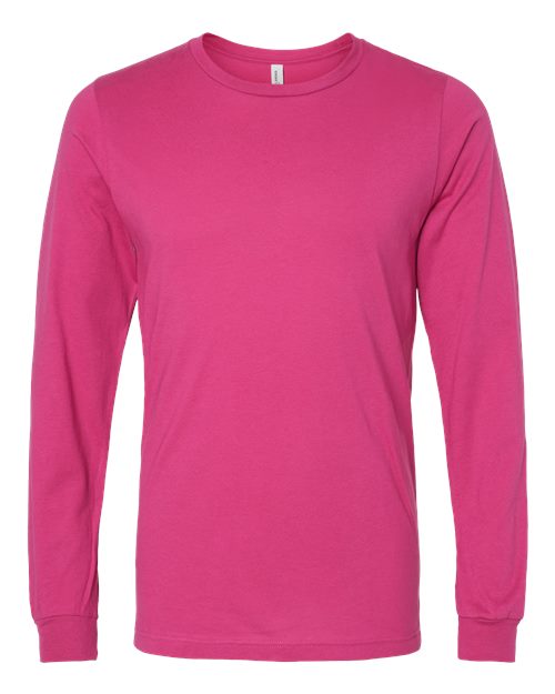 BELLA + CANVAS Unisex Jersey Long Sleeve Tee 3501 - Berry
