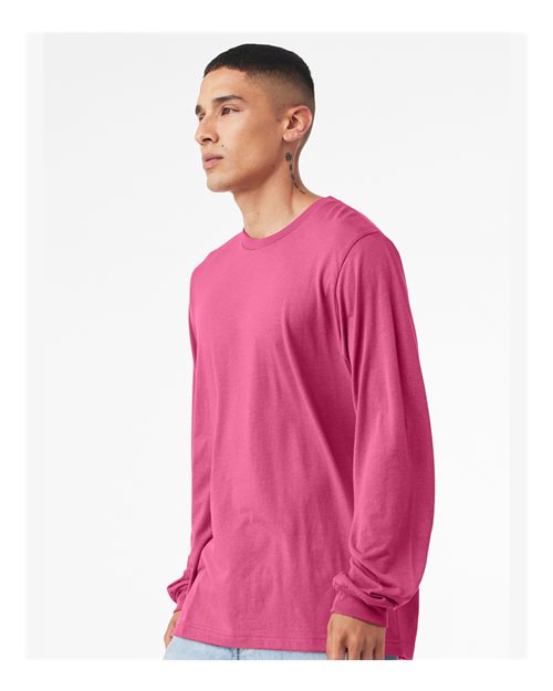 BELLA + CANVAS Unisex Jersey Long Sleeve Tee 3501 - Berry