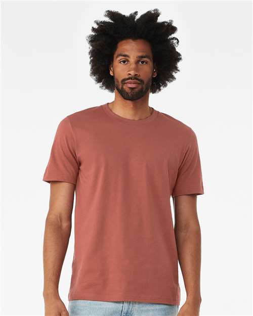 BELLA + CANVAS Jersey Tee 3001 - Clay