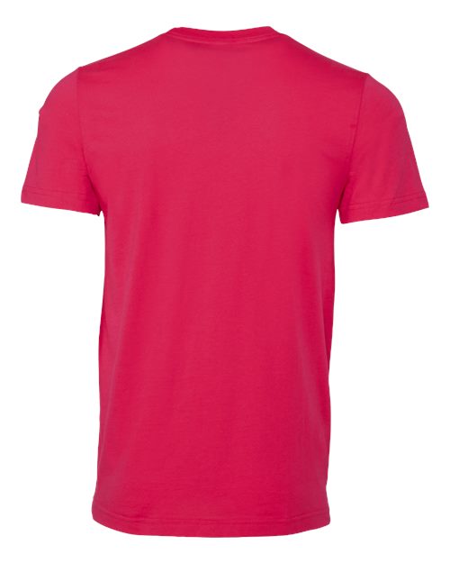 BELLA + CANVAS Jersey Tee 3001 - Fuchsia