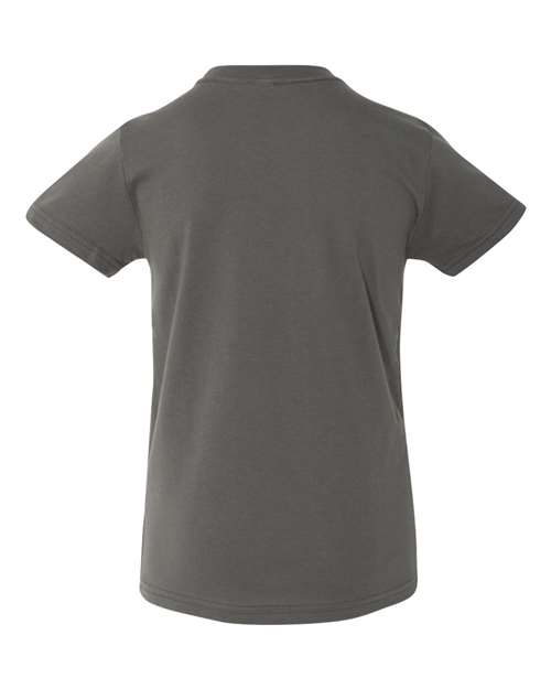 BELLA + CANVAS Youth Jersey Tee 3001Y - Asphalt