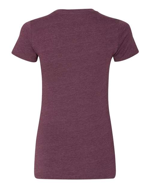 BELLA + CANVAS Women's Slim Fit Tee 6004 - Heather Maroon