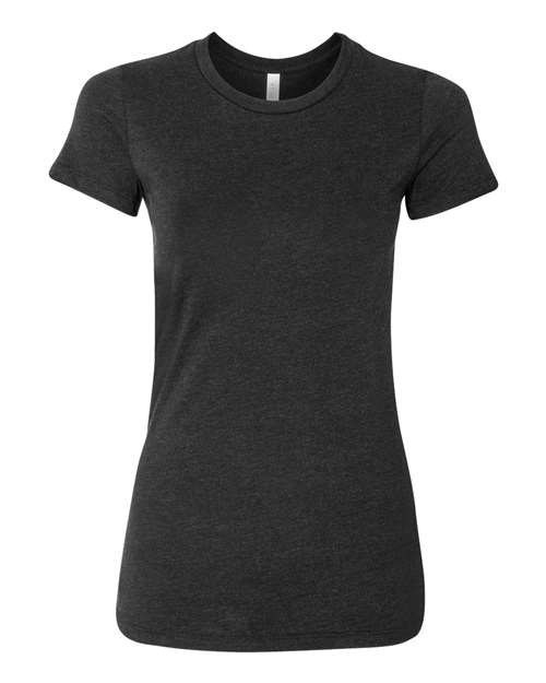 BELLA + CANVAS Women's Slim Fit Tee 6004 - Black Heather