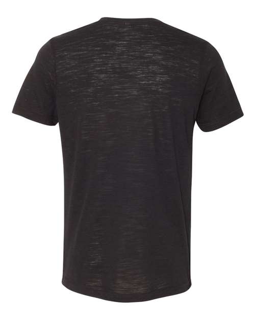 BELLA + CANVAS Unisex Texture Tee 3650 - Solid Black Slub