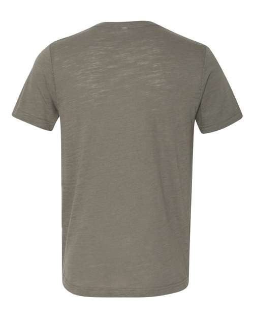 BELLA + CANVAS Unisex Texture Tee 3650 - Olive Slub